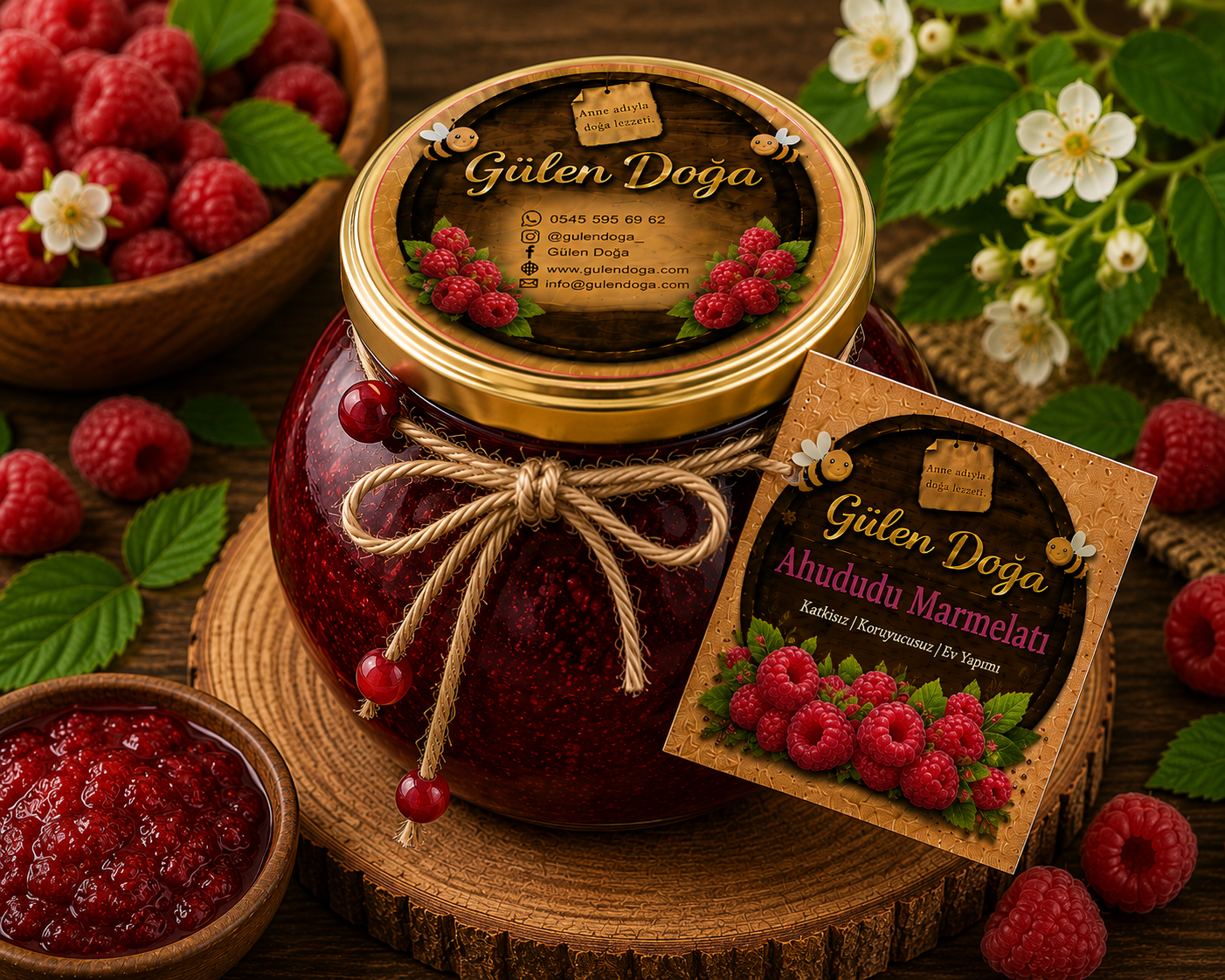 Ahududu Marmelatı 370 CC - 450 GR 