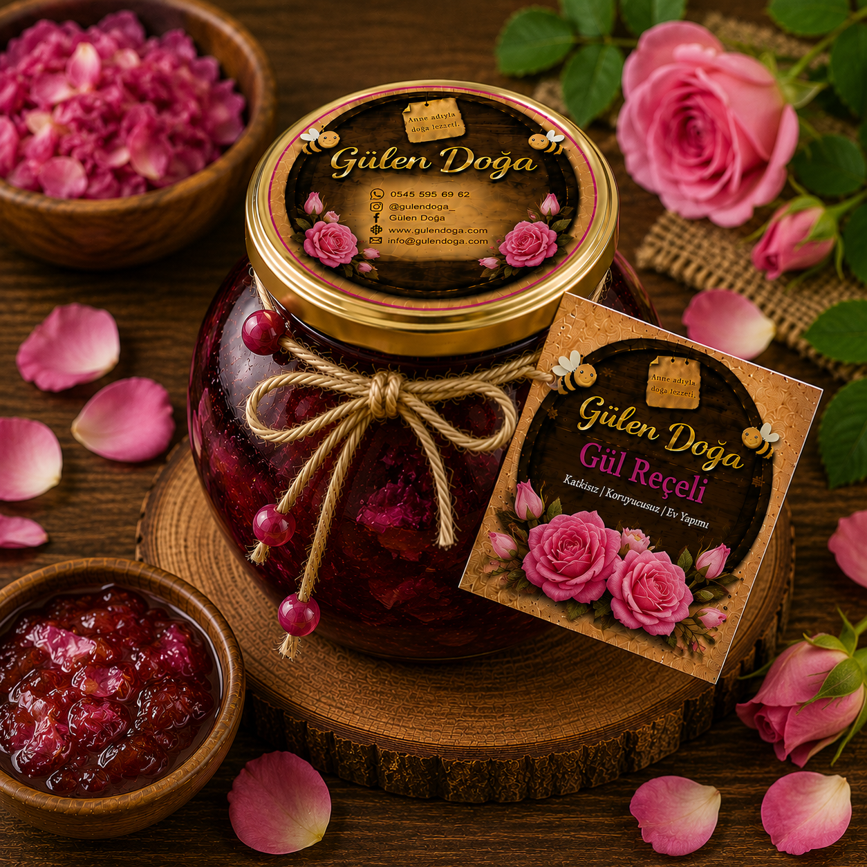 Gül Reçeli 370 CC - 450 GR 