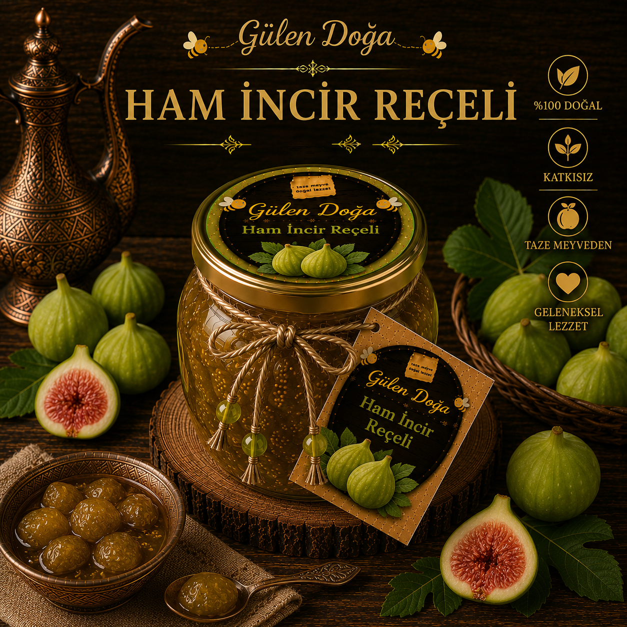 Ham İncir Reçeli 370 CC - 450 GR 