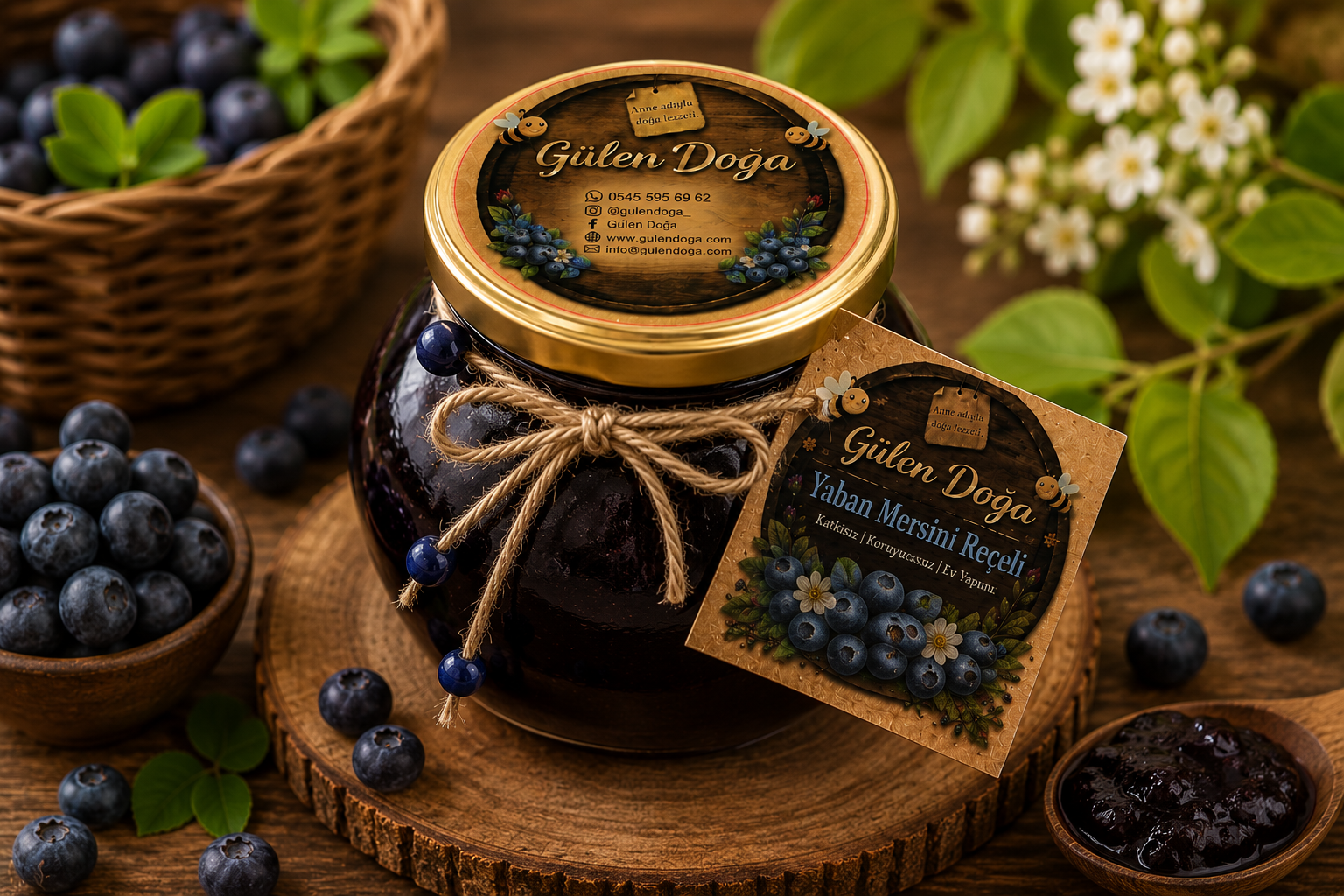 Yaban Mersini Reçeli 370 CC - 450 GR 